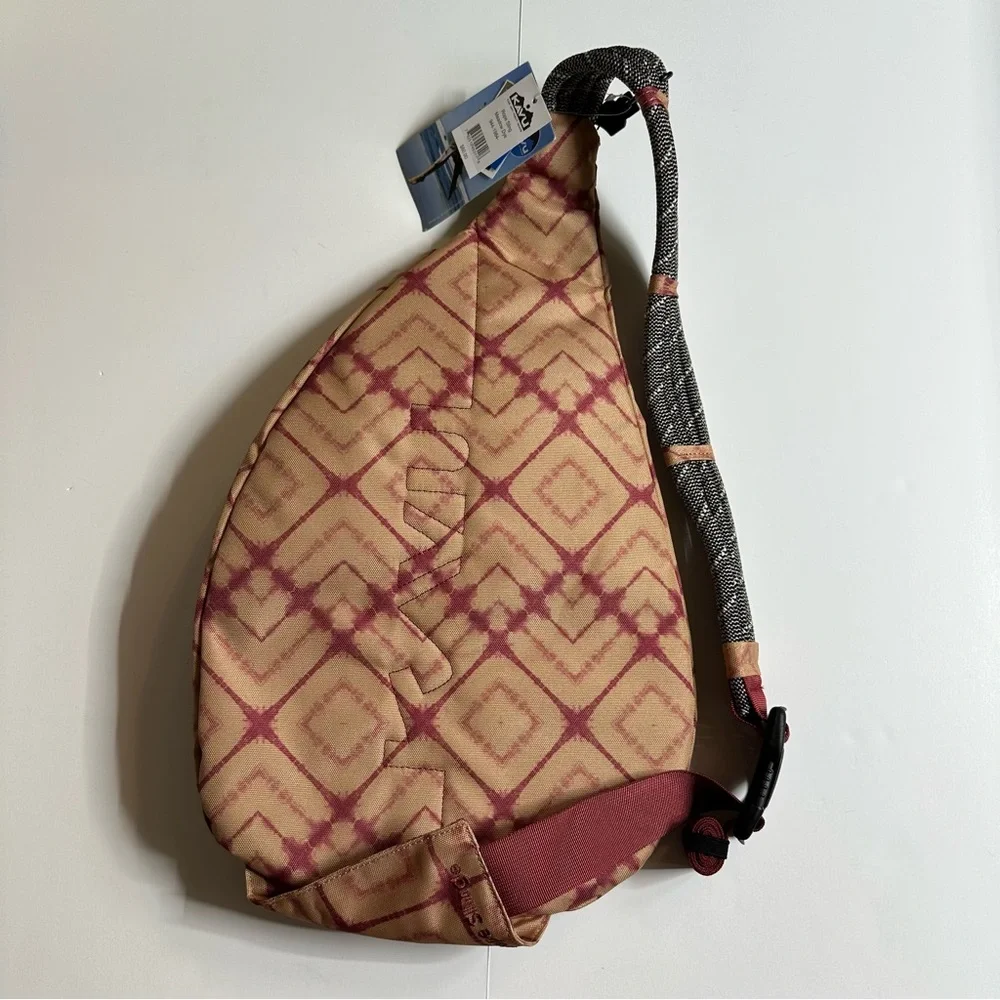 KAVU Rope Sling Bag Meadow Dye Backpack Travel Hiking New